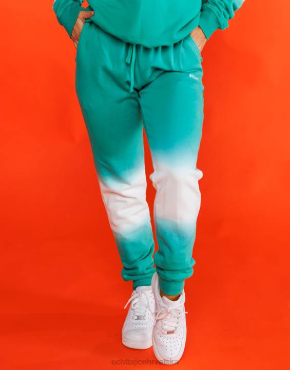 ECHT PBVJ440 odjeća zelena žene tie dye joggers